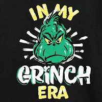 Little & Big Boys Crew Neck Long Sleeve Grinch Graphic T-Shirt