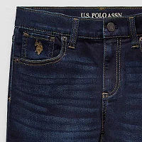 U.S. Polo Assn. Little & Big Boys Stretch Fabric Straight Leg Jean