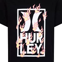 Hurley Big Boys Crew Neck Short Sleeve Graphic T-Shirt