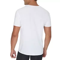 Hanes Moves X-Temp Performance Mens 3 Pack Short Sleeve V Neck Moisture Wicking T-Shirt