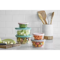 Pyrex Simply Store 10-pc. Glass Storage Set