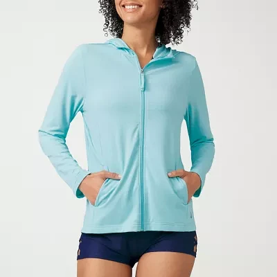 Free Country Womens Hooded Long Sleeve Sweatshirt