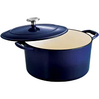 Tramontina® Gourmet 6½-qt. Enameled Cast Iron Covered Round Dutch Oven