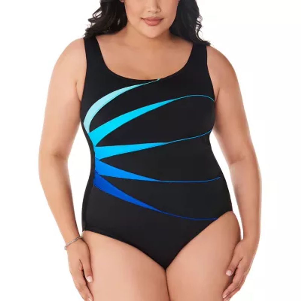 jcpenney plus swimsuits