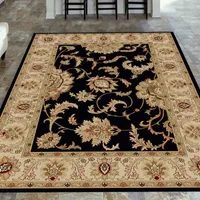 Como Abstract Traditional Oriental Area Rug