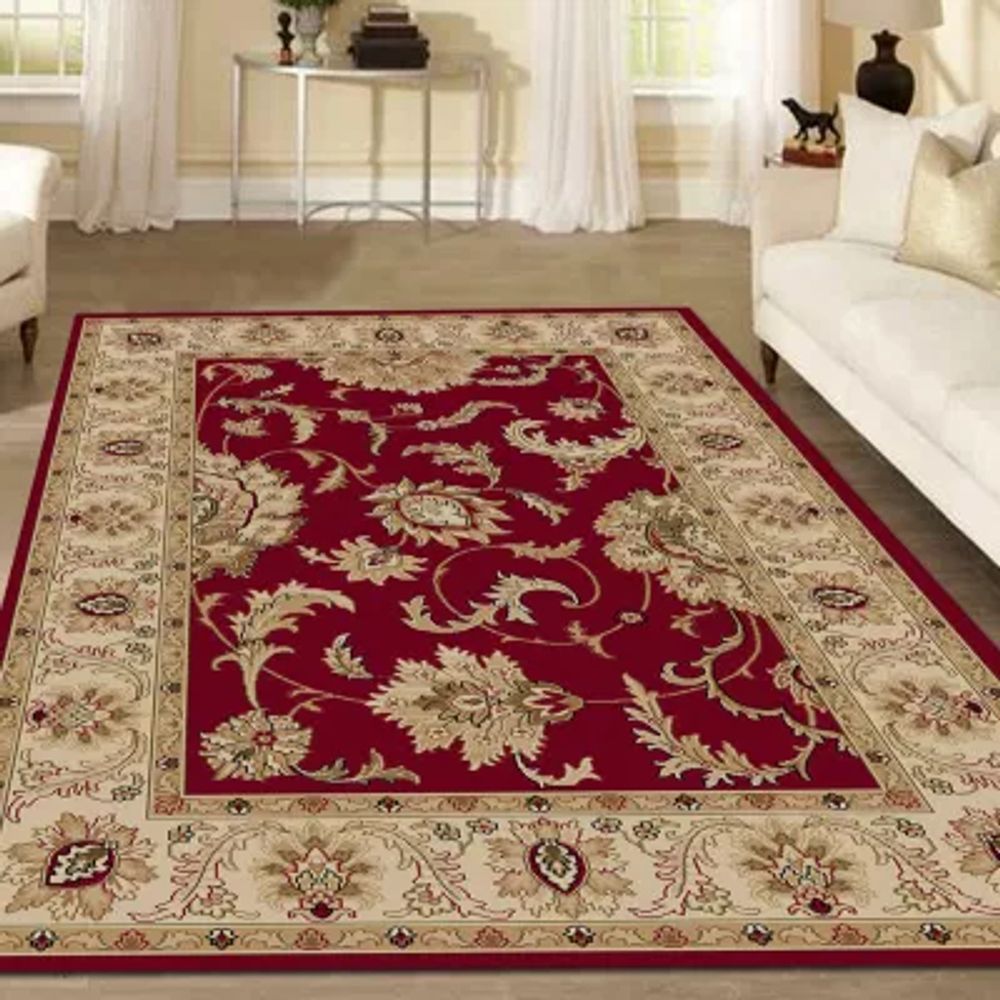 Como Abstract Traditional Oriental Area Rug