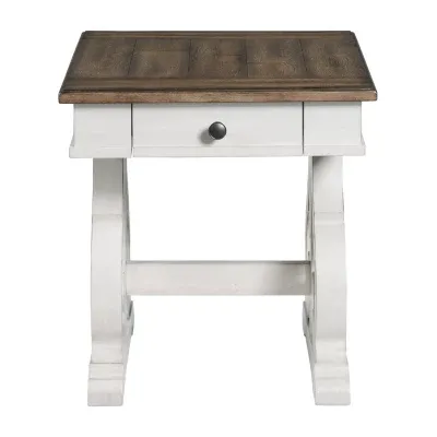 Magnolia Living Room Collection 1-Drawer End Table