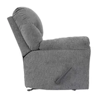 Signature Design by Ashley® Aldin Living Room Collection Pad-Arm Recliner