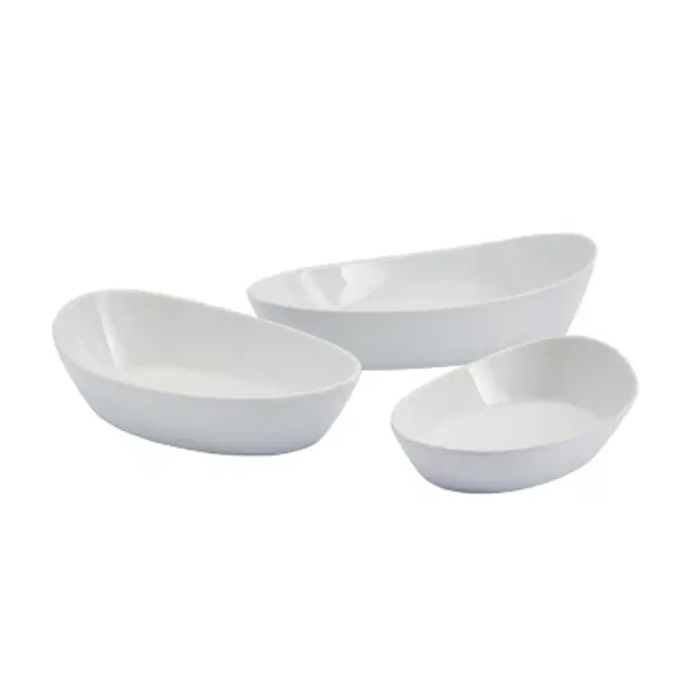 Denmark Nested 3-pc. Ceramic Serving Bowl