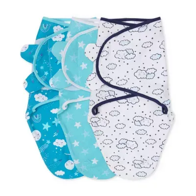 The Peanutshell Twinkle 3-pc. Swaddle Blanket