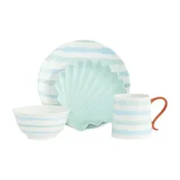 Baum Ocean Sunrise 16-pc. Stoneware Dinnerware Set