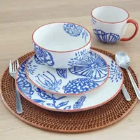 Baum Begonia 16-pc. Ceramic Dinnerware Set