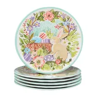 Certified International Joy Of Easter 6-pc. Melamine Salad Plate