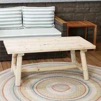 Sunnydaze Patio Coffee Table