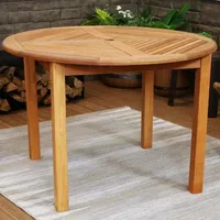 Meranti Wood Patio Dining Table