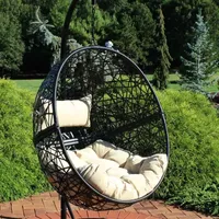 Jackson Outdoor Hanging Wicker Egg Chair