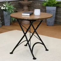 Wooden Folding Patio Dining Table