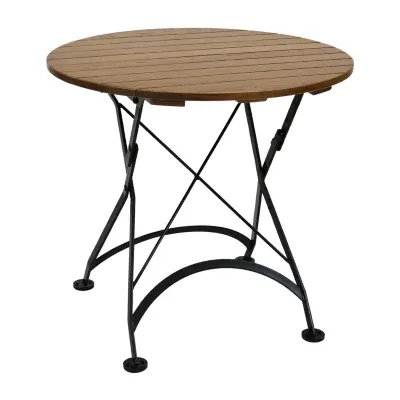 Wooden Folding Patio Dining Table