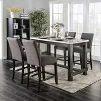 Vange 5-pc. Counter Height Rectangular Dining Set