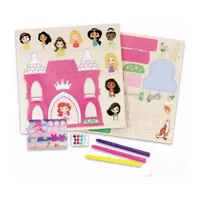 Disney Princess: Wood Castle Activity - Building & Decorating Set