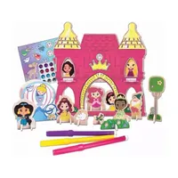 Disney Princess: Wood Castle Activity - Building & Decorating Set