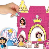 Disney Princess: Wood Castle Activity - Building & Decorating Set