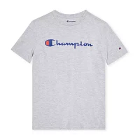 Champion Big Boys Crew Neck Short Sleeve T-Shirt