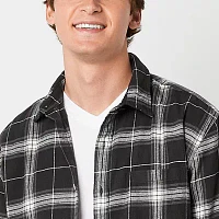 Arizona Mens Long Sleeve Flannel Shirt