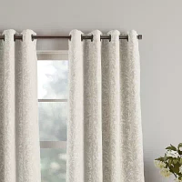 Martha Stewart Acadia Blackout Grommet Top Single Curtain Panel