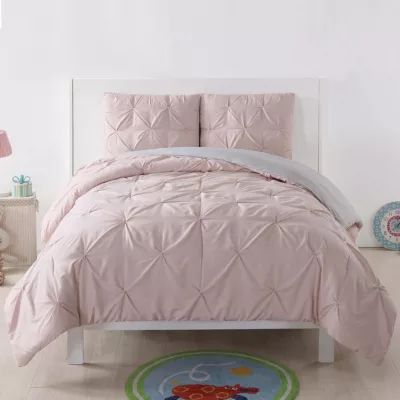 My World Pleated Reversible Duvet Set