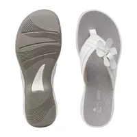 Clarks Womens Cloudsteppers Brinkley Flora Flip-Flops