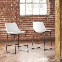 Signature Design by Ashley® Collins 2-pc. Counter Height Upholstered Bar Stool