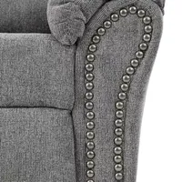 Signature Design by Ashley® Aldin Living Room Collection Pad-Arm Recliner