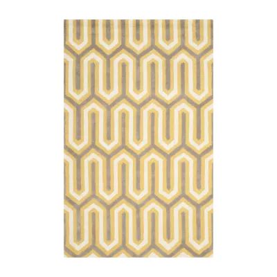 Safavieh Thom Geometric Hand Tufted Wool Rug
