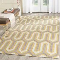Safavieh Thom Geometric Hand Tufted Wool Rug