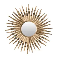 Safavieh Sun Wall Mount Round Wall Mirror