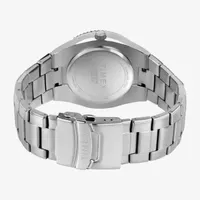 Timex Mens Solar Premium Silver Tone Stainless Steel Bracelet Watch Tw2v53700ji