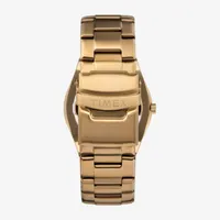 Timex Mens Solar Premium Gold Tone Stainless Steel Bracelet Watch Tw2v53900ji