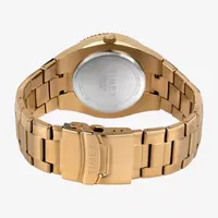 Timex Mens Solar Premium Gold Tone Stainless Steel Bracelet Watch Tw2v53900ji