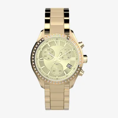 Timex Women's Standard Chronograph Gold Tone Bracelet Watch Tw2v57800ji