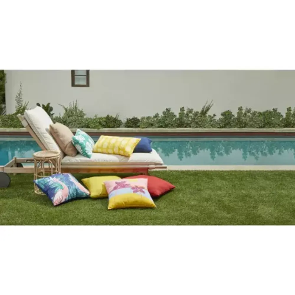 Outdoor Oasis 20x20 Sunset Square Outdoor Pillow