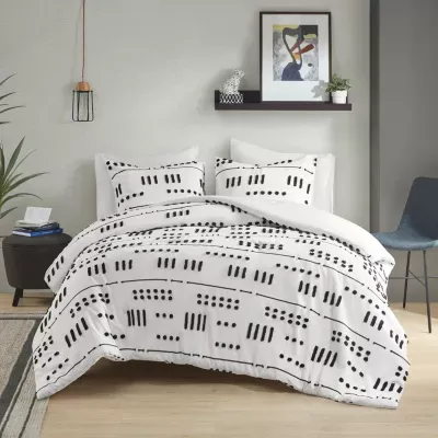 Intelligent Design Ayla Clip Jacquard Comforter Set With Sham