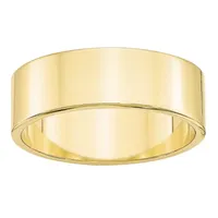 7MM 10K Gold Wedding Band