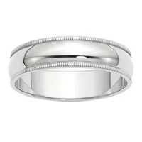 6MM 10K Gold Wedding Band