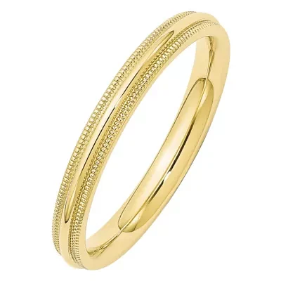 3MM 10K Gold Wedding Band