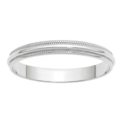 Womens 3MM 10K Gold Wedding Band