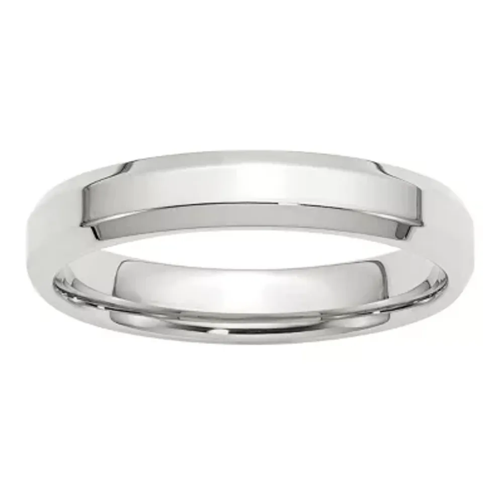 4MM Sterling Silver Wedding Band