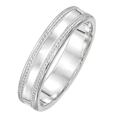 5MM Sterling Silver Wedding Band