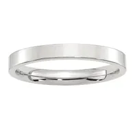 3MM Sterling Silver Wedding Band