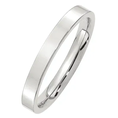 3MM Sterling Silver Wedding Band